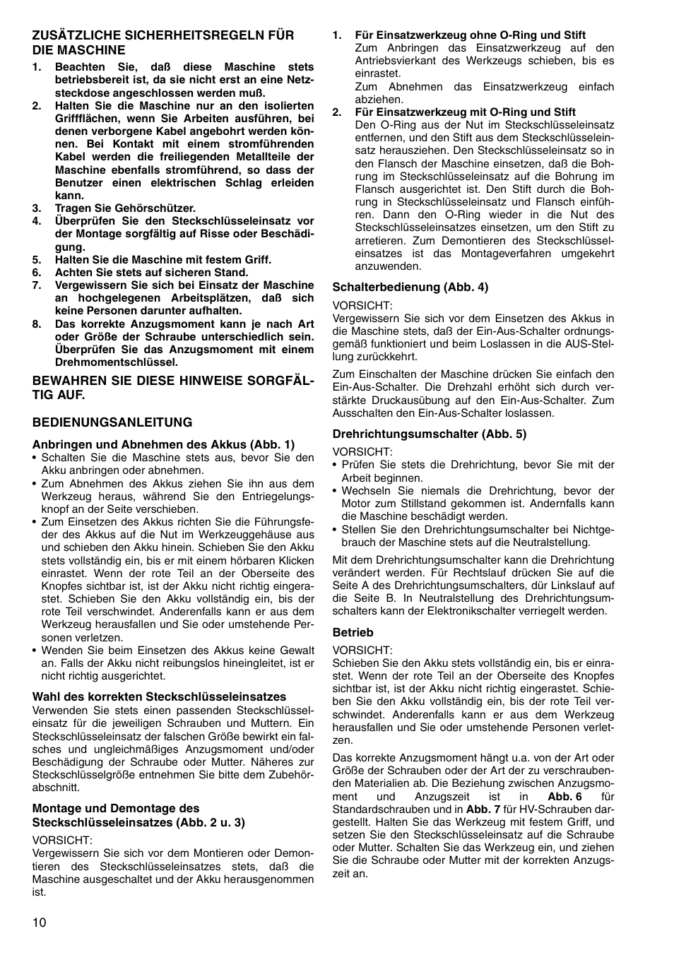 Makita BTW150 User Manual | Page 10 / 40