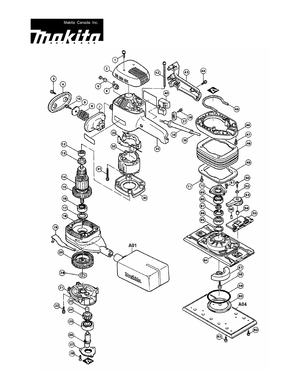 Makita 9046 User Manual | 3 pages