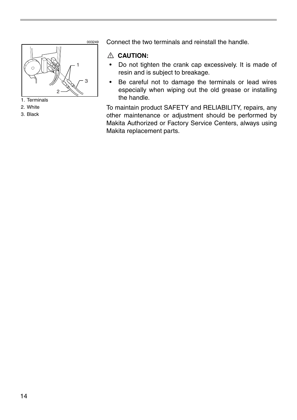 Makita HR4040C User Manual | Page 14 / 20