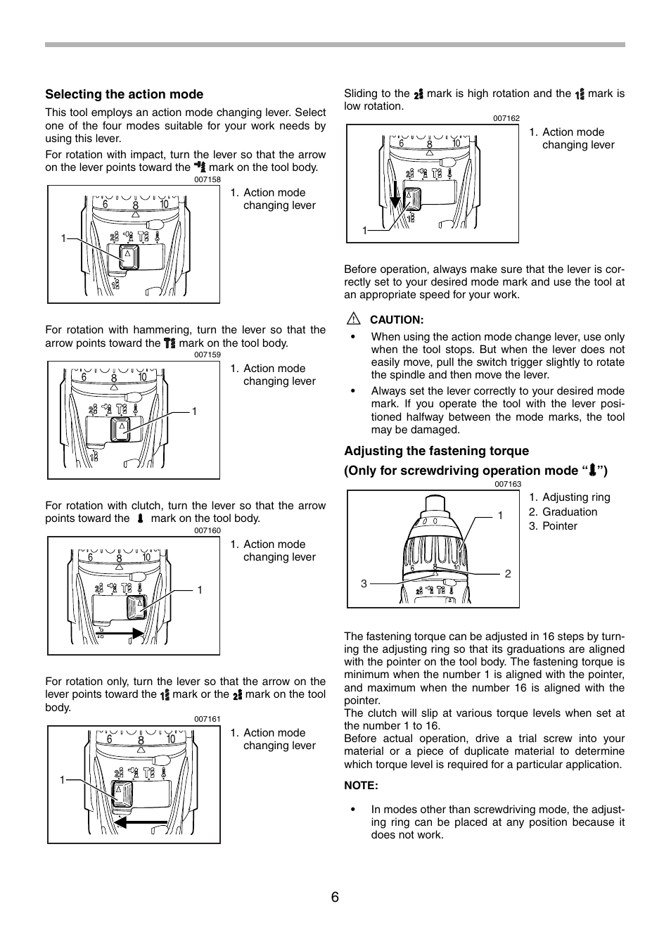 Makita BTP130 User Manual | Page 6 / 36