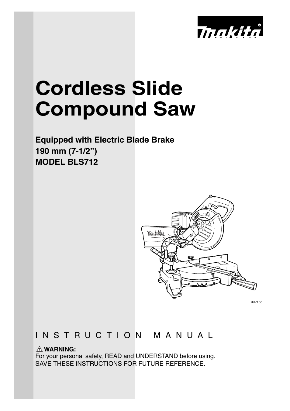 Makita BLS712 User Manual | 36 pages