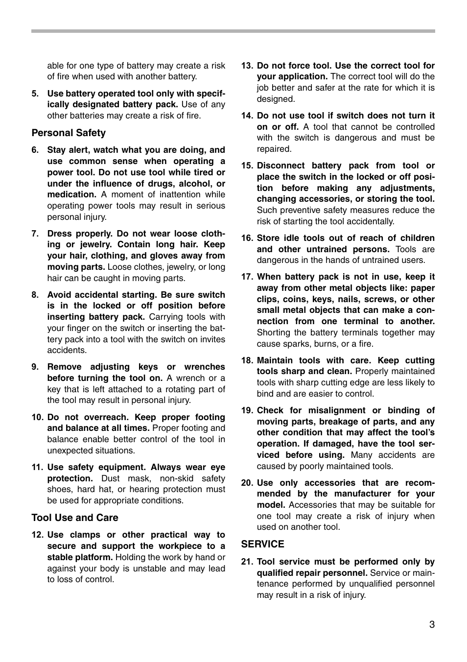 Makita 4191D User Manual | Page 3 / 20