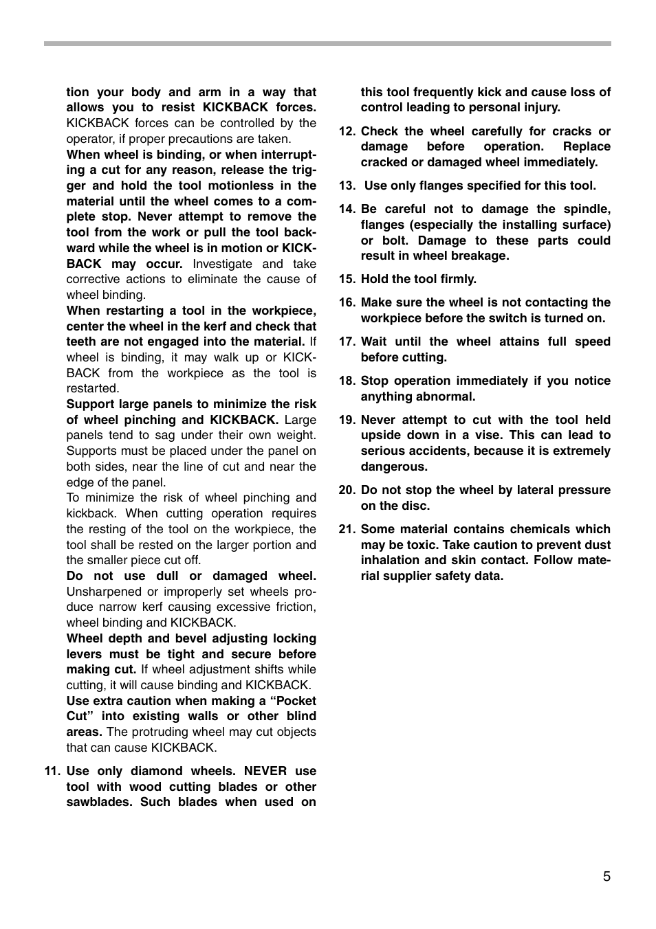 Makita 4191D User Manual | Page 5 / 20