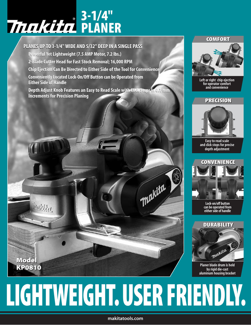 Makita KP0810 User Manual | 2 pages