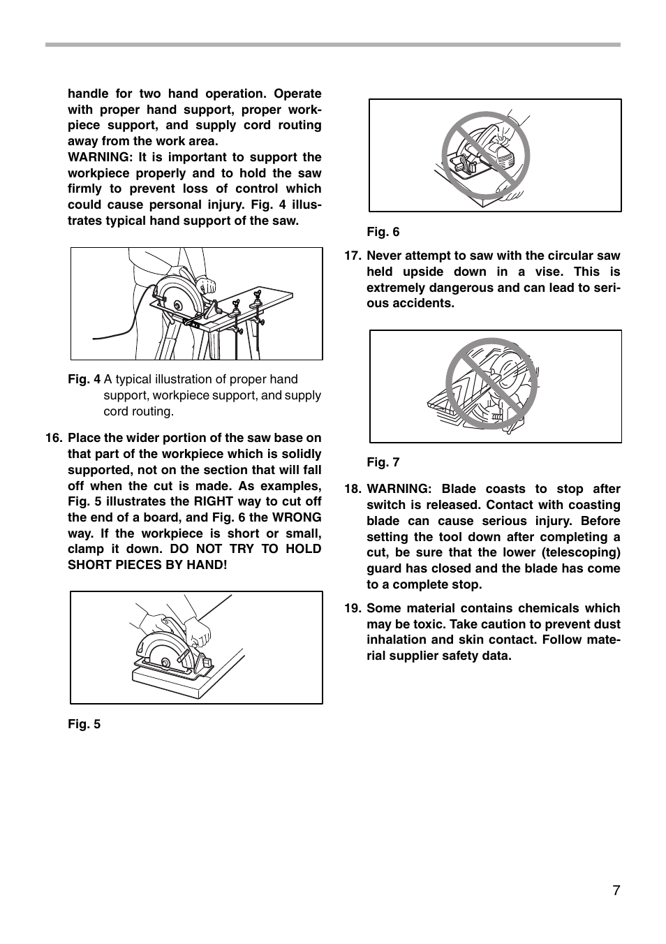 Makita 5007NB User Manual | Page 7 / 20