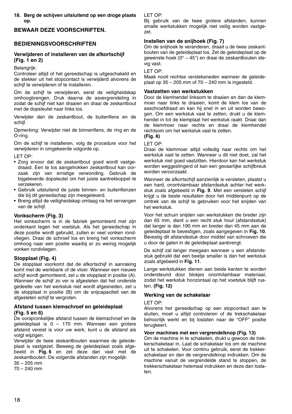 Makita 2414NB User Manual | Page 18 / 48