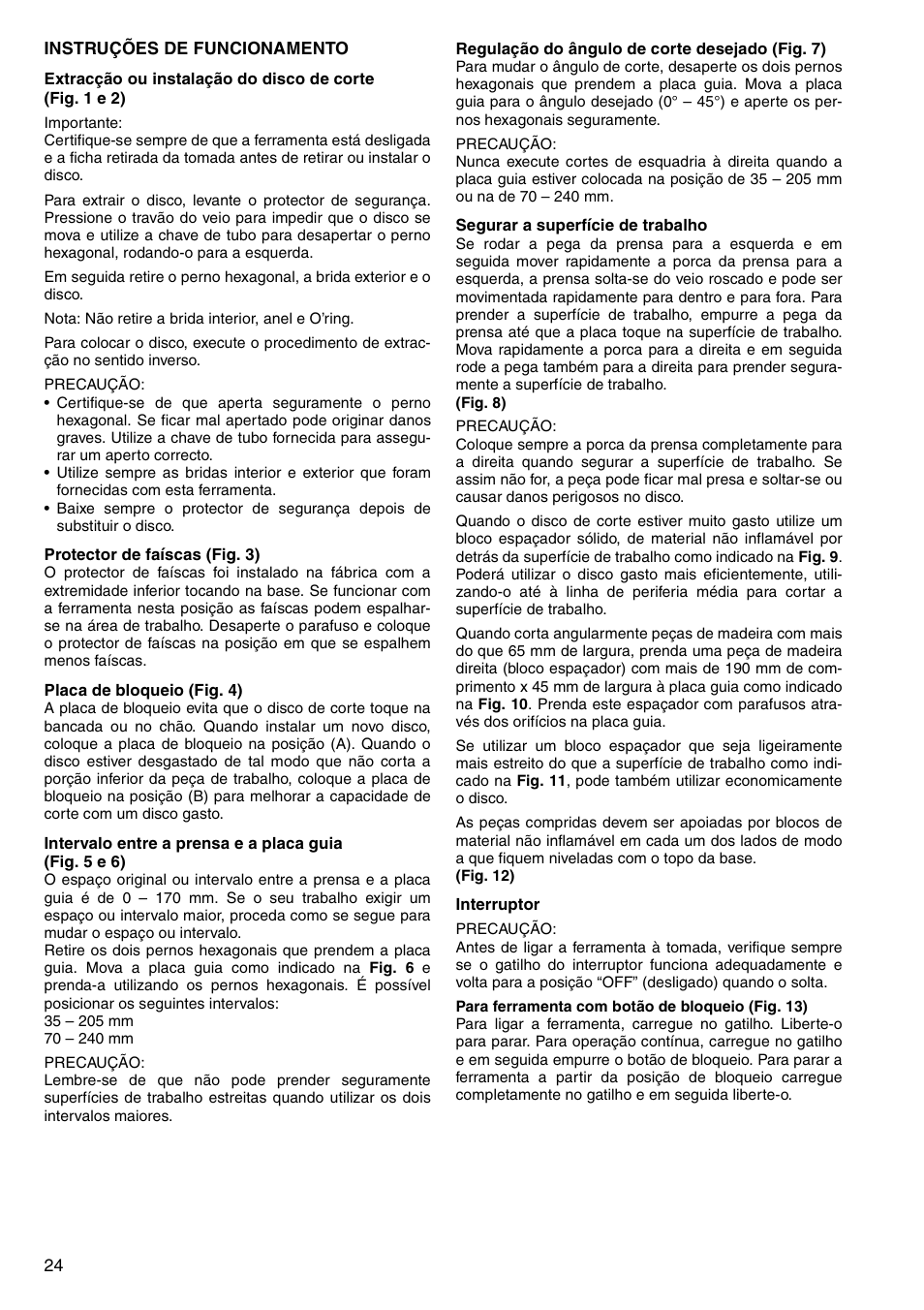 Makita 2414NB User Manual | Page 24 / 48