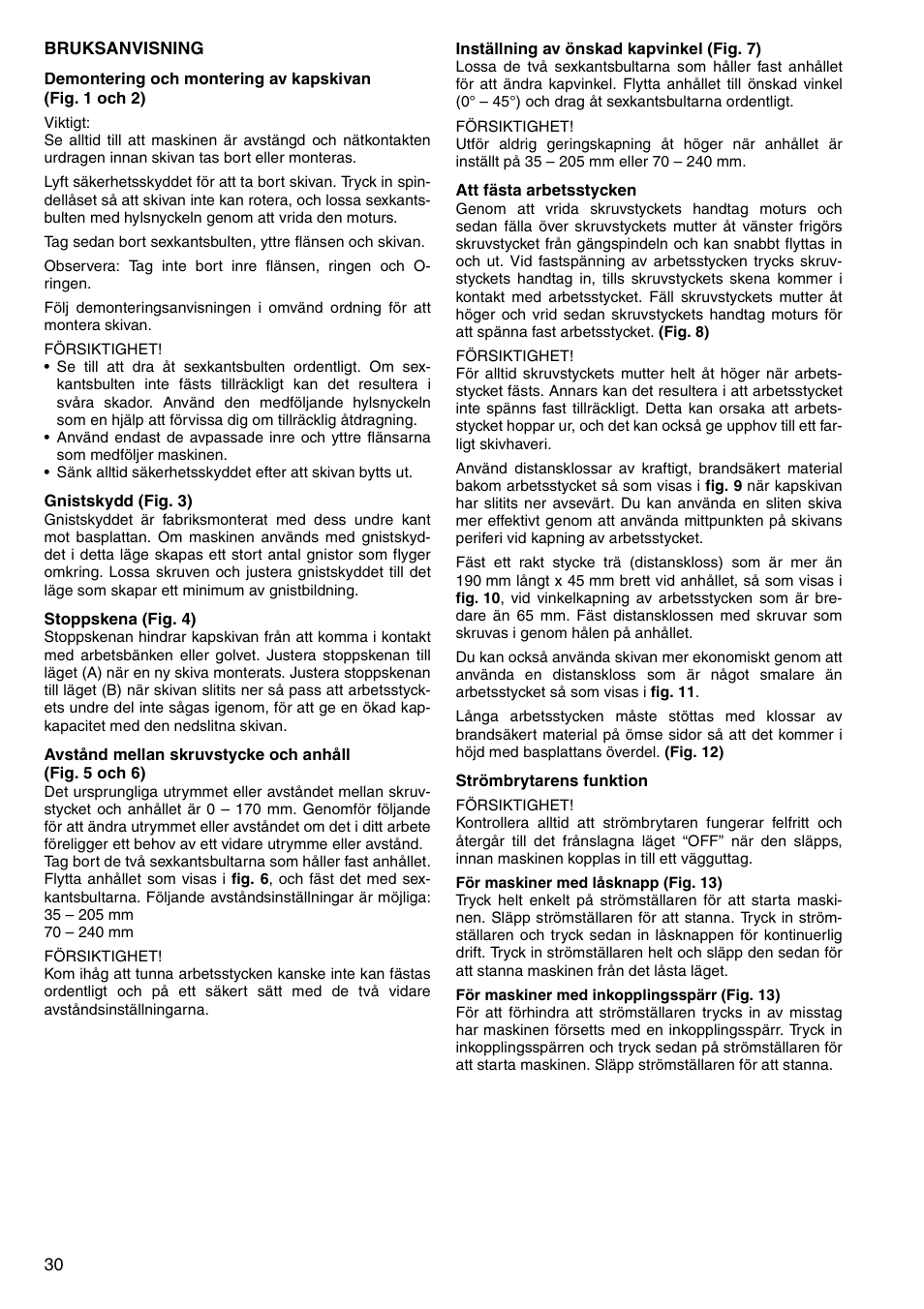 Makita 2414NB User Manual | Page 30 / 48