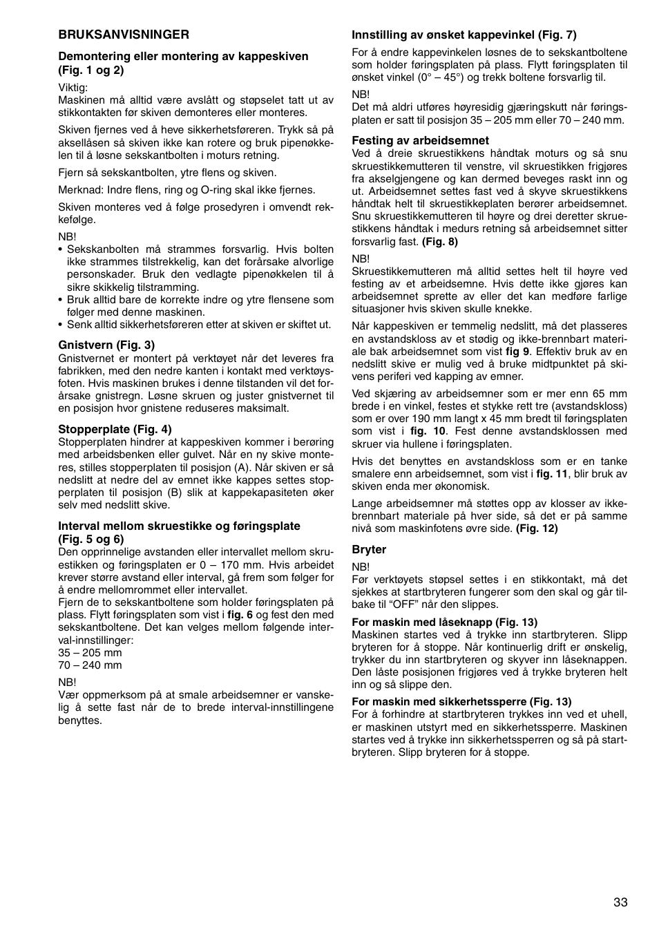 Makita 2414NB User Manual | Page 33 / 48