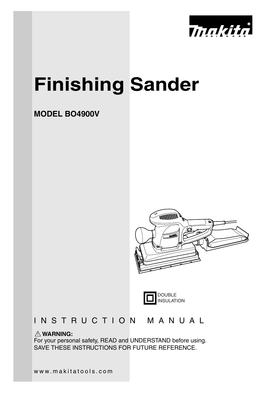 Makita BO4900V User Manual | 16 pages