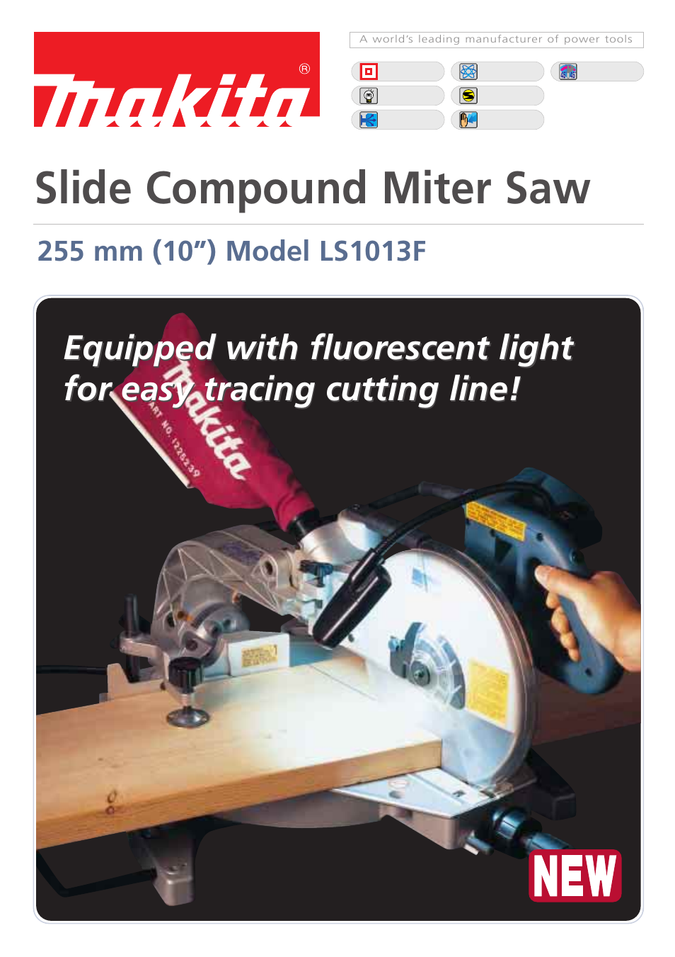 Makita LS1013F User Manual | 2 pages