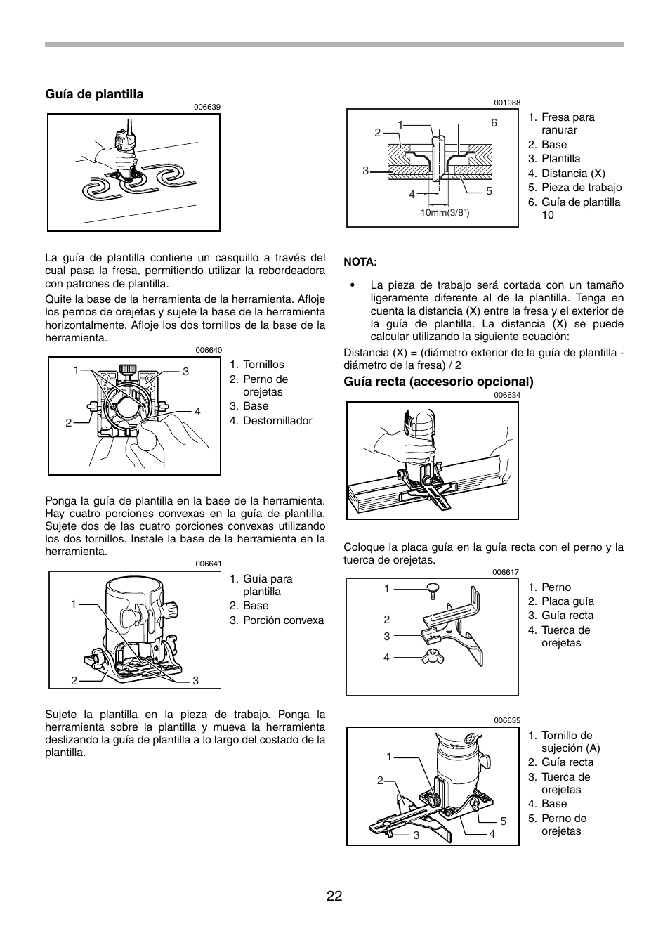 Makita 3710 User Manual | Page 22 / 28