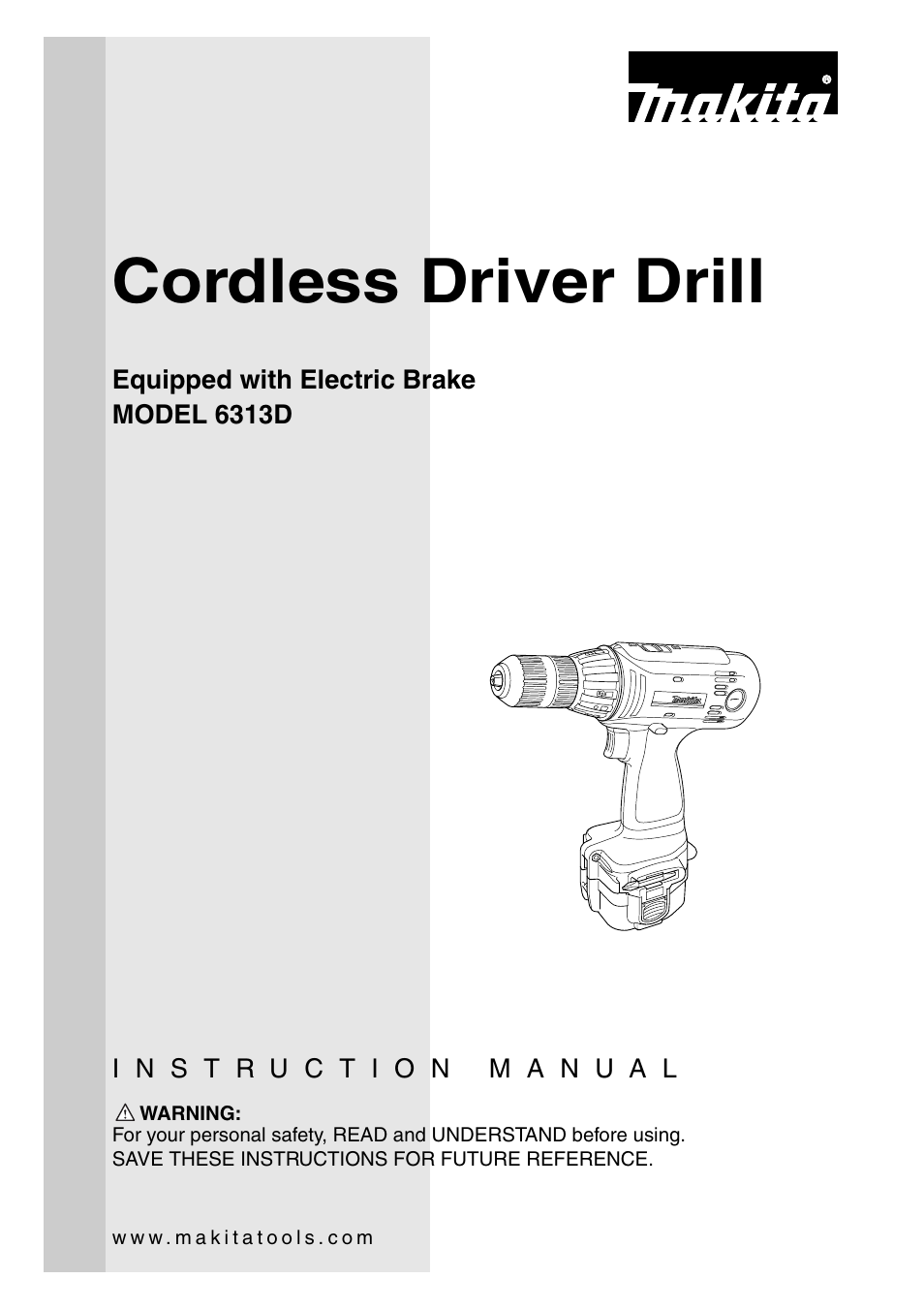 Makita 6313D User Manual | 20 pages