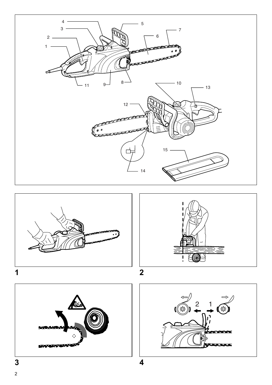 Makita UC4020A User Manual | Page 2 / 120