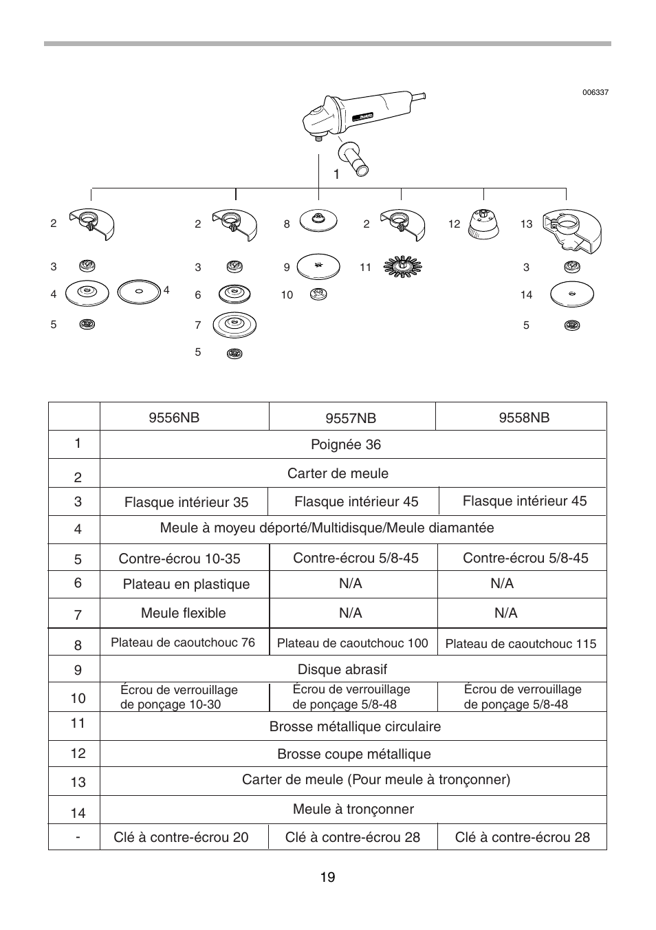 Makita 9556NB User Manual | Page 19 / 32