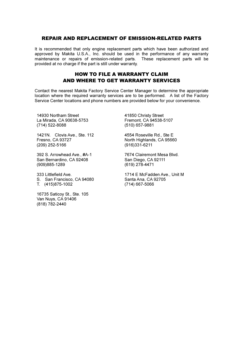 Makita BHX2500 User Manual | Page 23 / 28