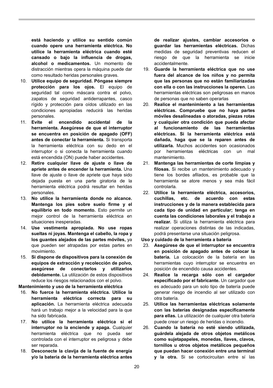 Makita BHP442 User Manual | Page 20 / 32