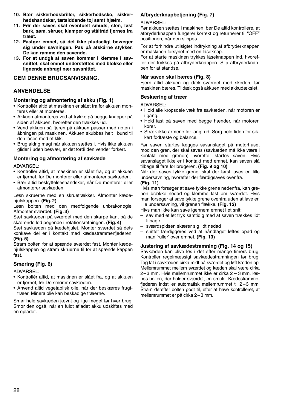 Makita UC120D User Manual | Page 28 / 48