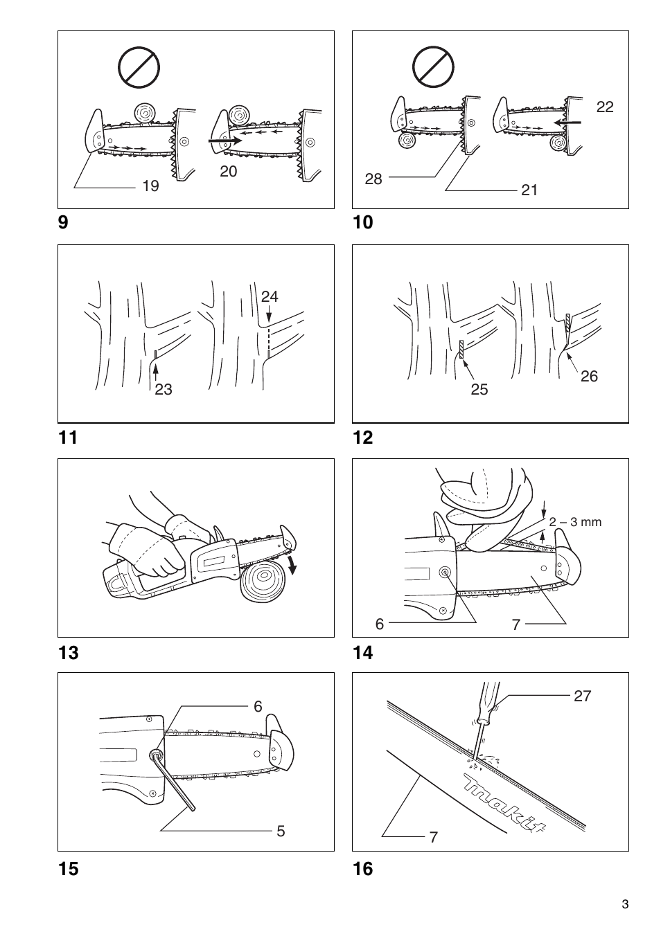 Makita UC120D User Manual | Page 3 / 48