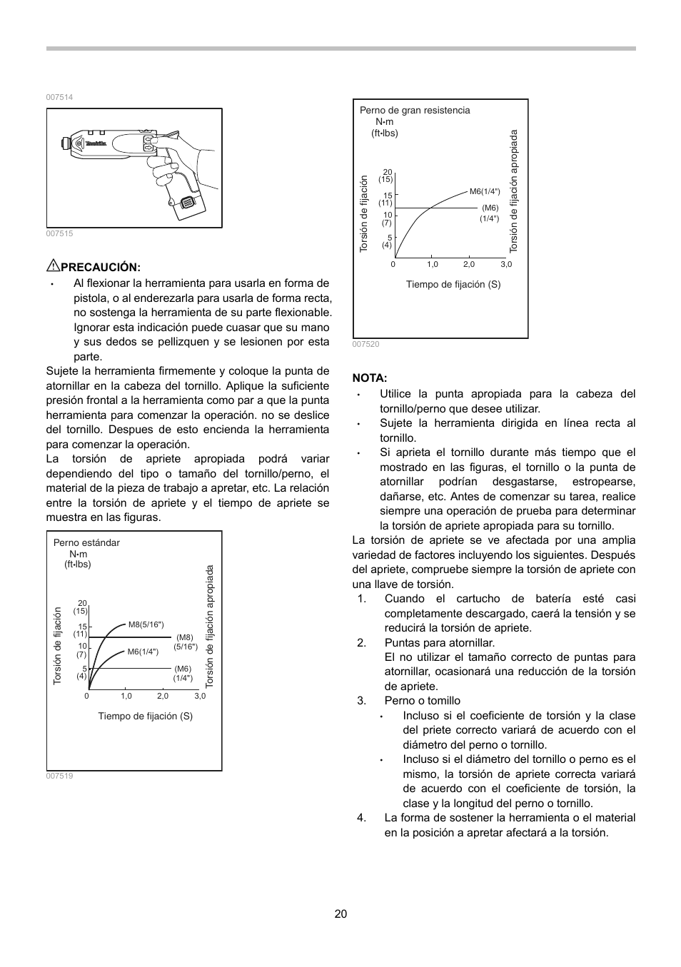 Makita TD020D User Manual | Page 20 / 24