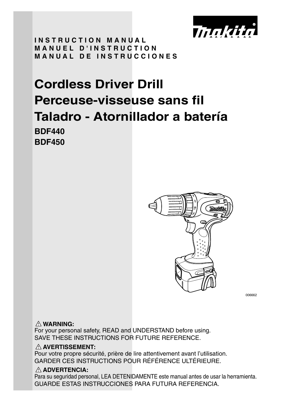 Makita BDF440 User Manual | 28 pages