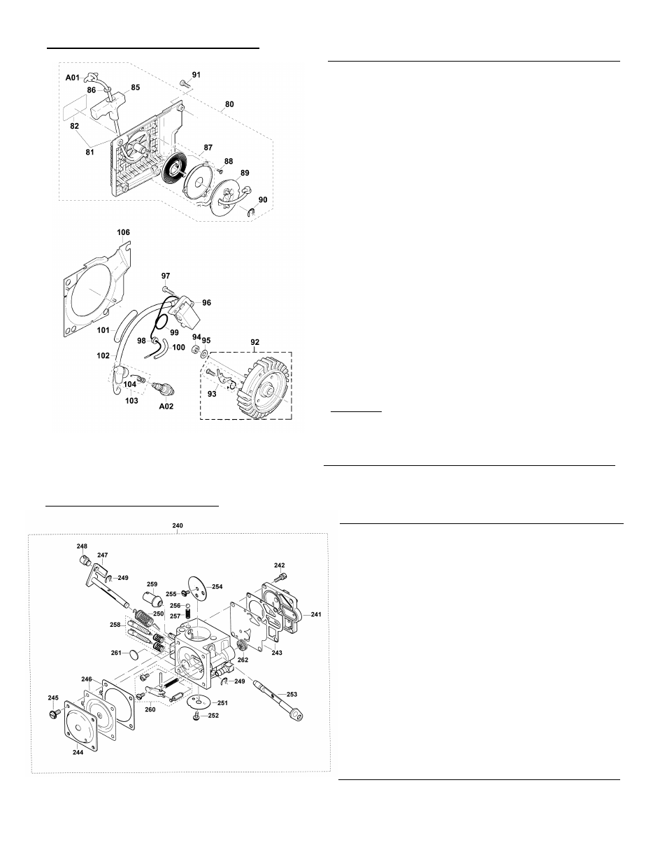 Ignition electronics, flywheel, starter, Dcs9000 (bing) - carburetor | Makita GE MONOGRAM ZISP480DXSS User Manual | Page 3 / 6