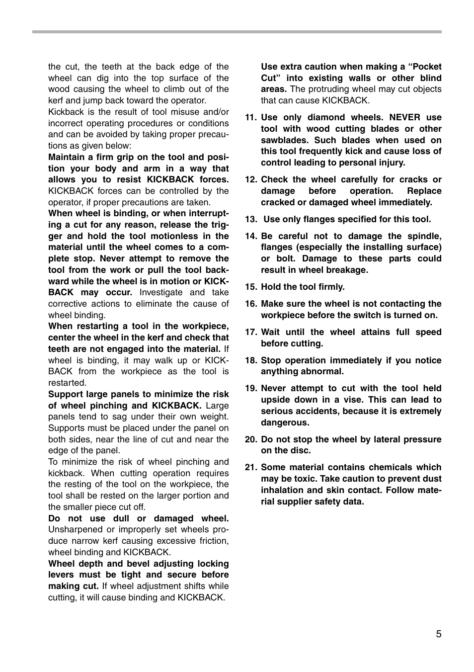 Makita 4190D User Manual | Page 5 / 20