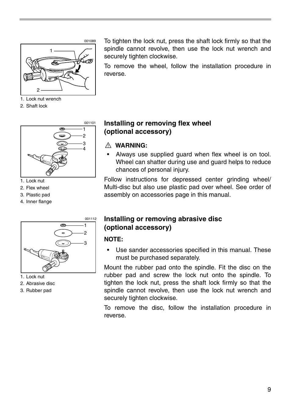 Makita 9067DB User Manual | Page 9 / 20