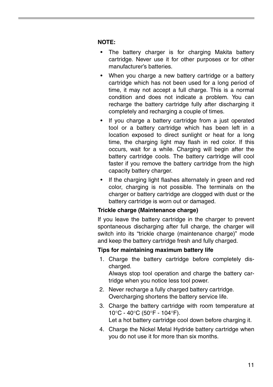 Makita 5621D User Manual | Page 11 / 24