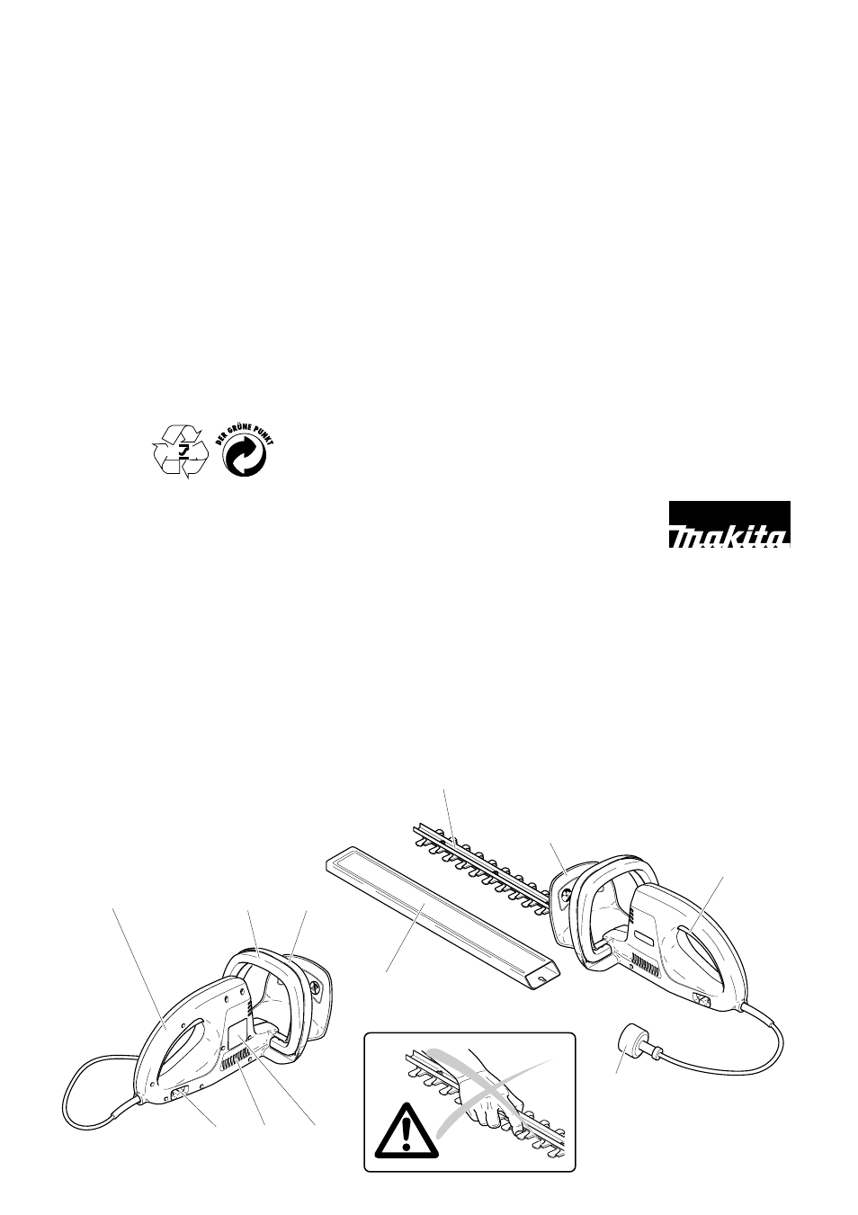 Makita UH 5530 User Manual | Page 14 / 20