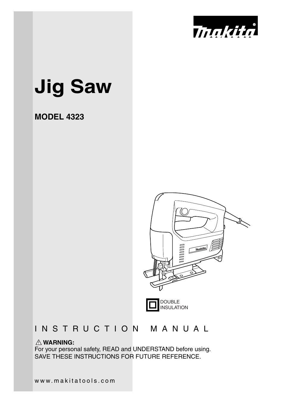 Makita 4323 User Manual | 20 pages