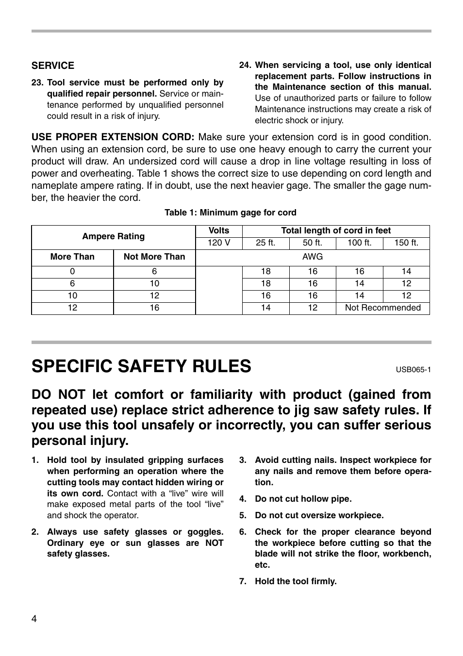 Specific safety rules | Makita 4323 User Manual | Page 4 / 20