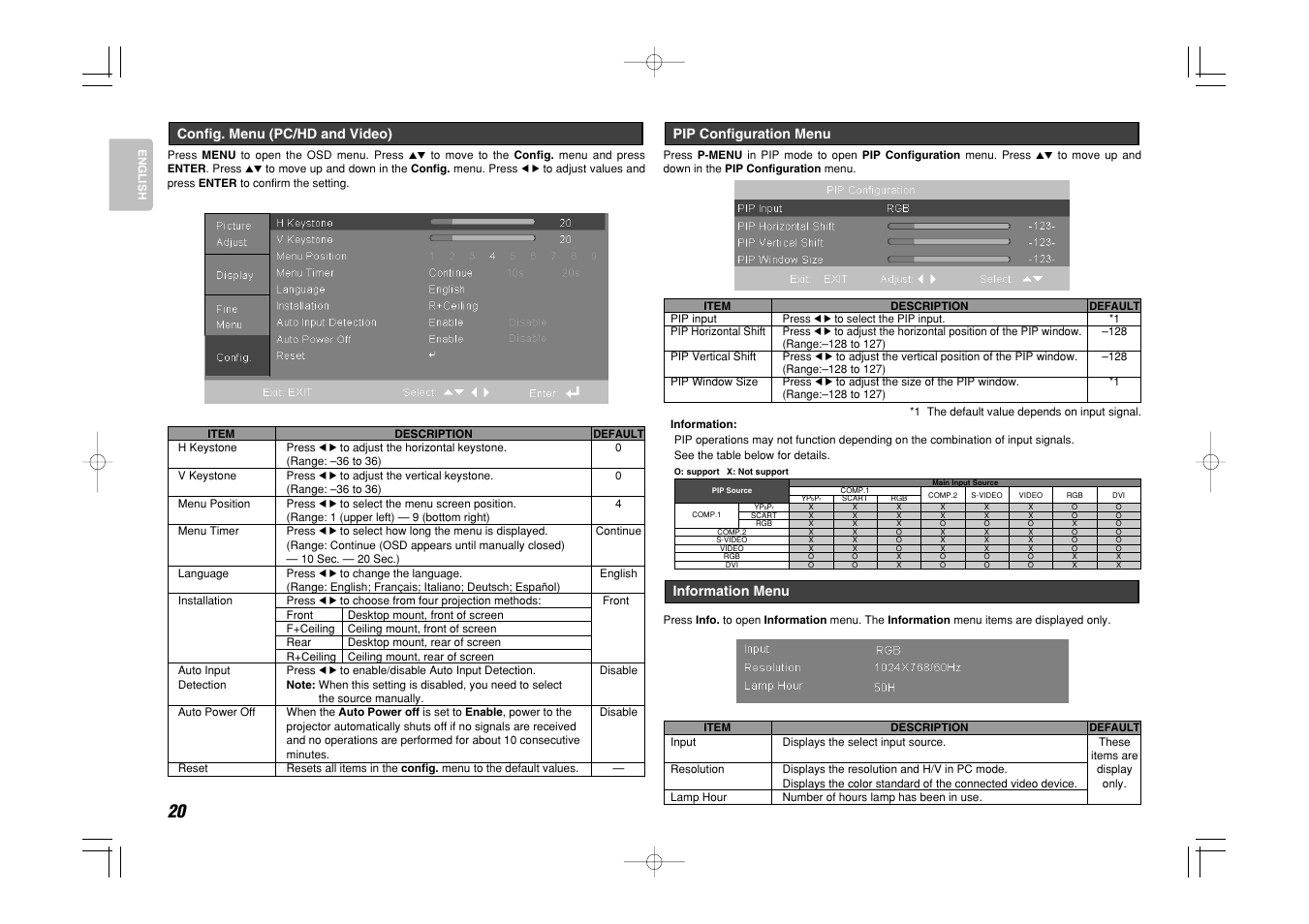 Marantz VP8600 User Manual | Page 25 / 32