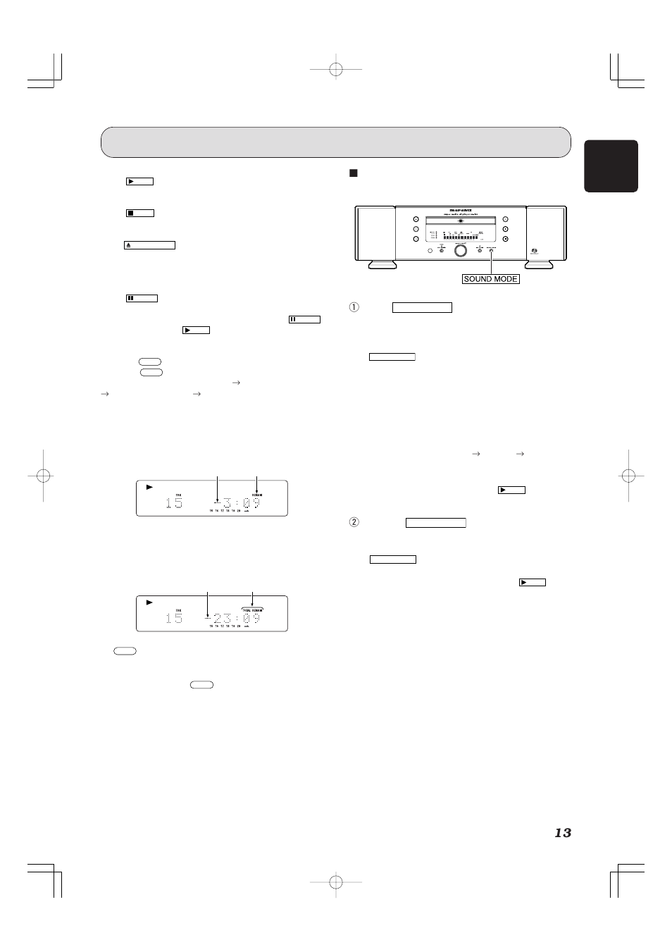 7switching sound mode (super audio cd), Operation | Marantz SA-7S1 User Manual | Page 18 / 30