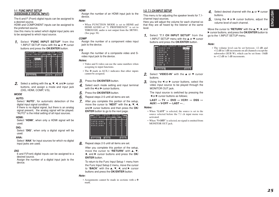 Marantz SR8001 User Manual | Page 28 / 79