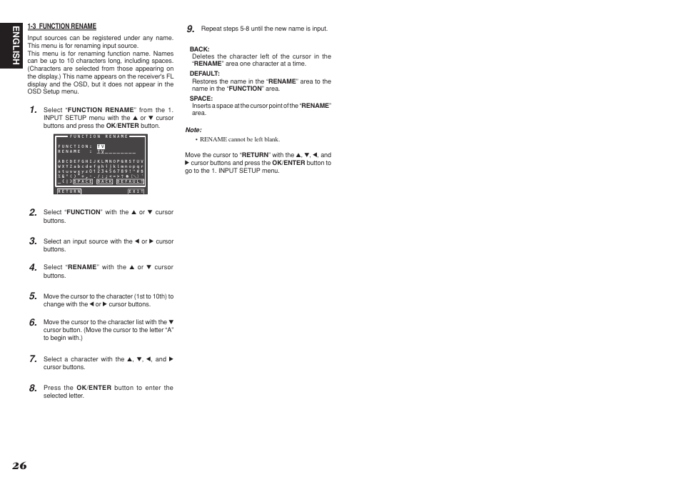 Marantz SR8001 User Manual | Page 29 / 79
