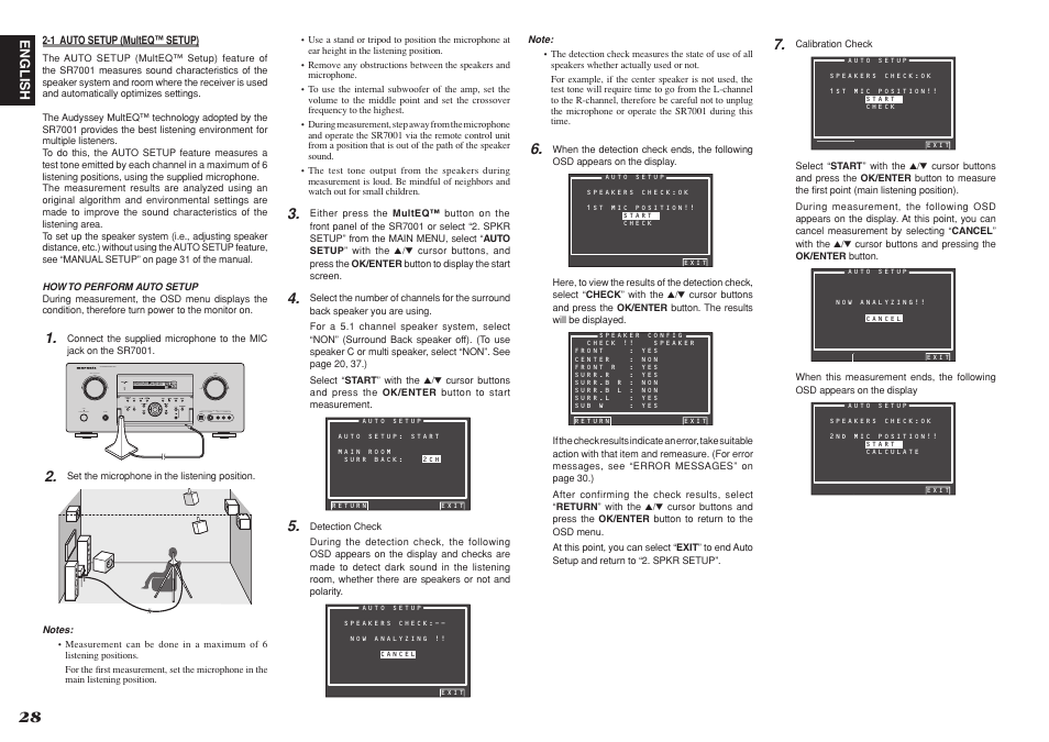 Marantz SR8001 User Manual | Page 31 / 79