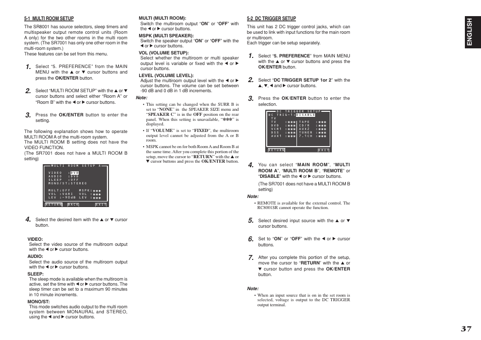 Marantz SR8001 User Manual | Page 40 / 79