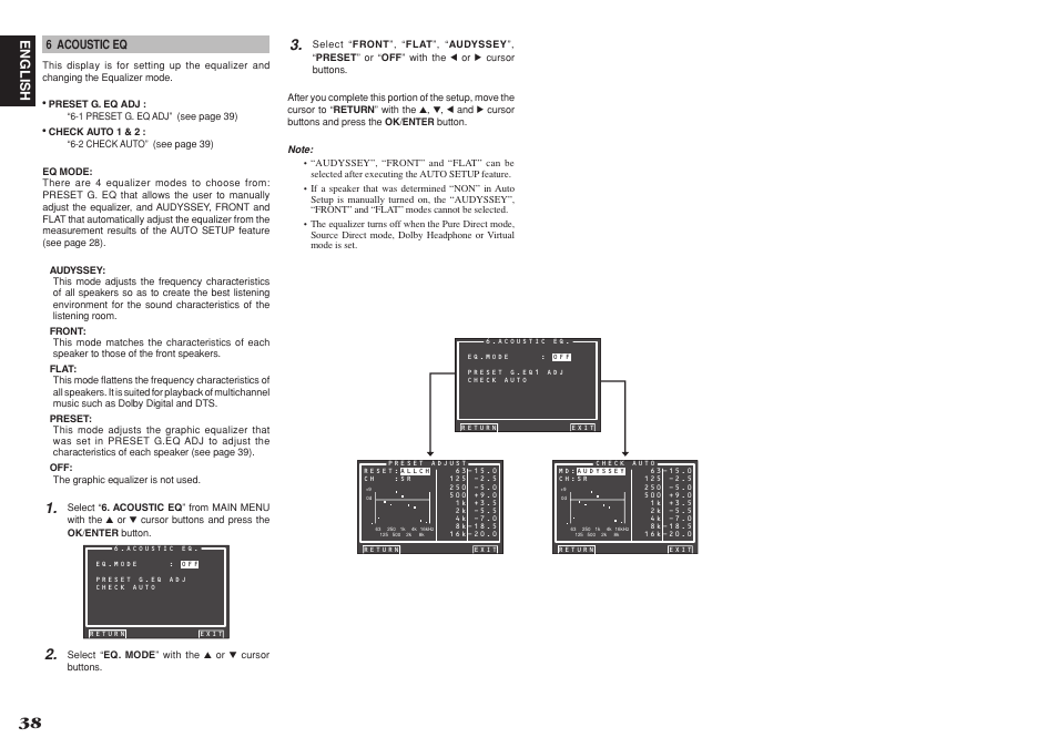 English | Marantz SR8001 User Manual | Page 41 / 79