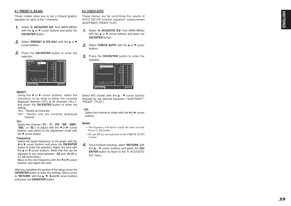 English | Marantz SR8001 User Manual | Page 42 / 79