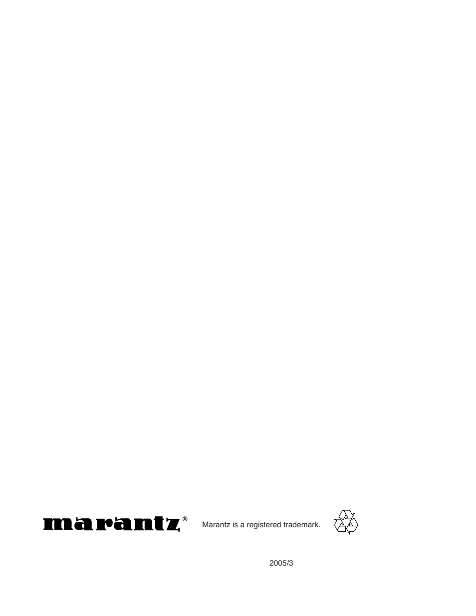 Marantz PMD671 User Manual | Page 63 / 63