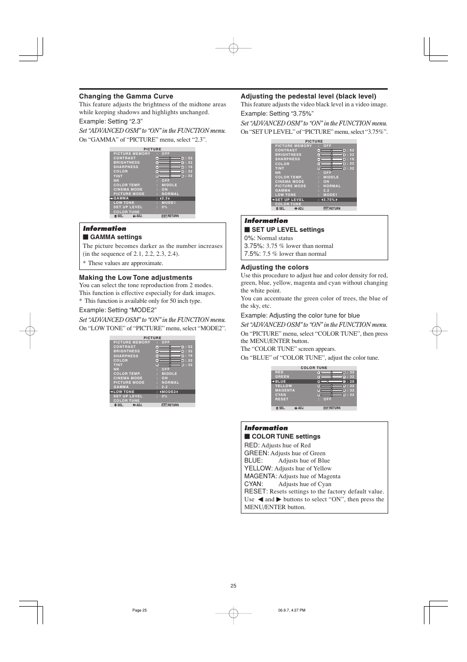 Marantz PD5001 User Manual | Page 24 / 40