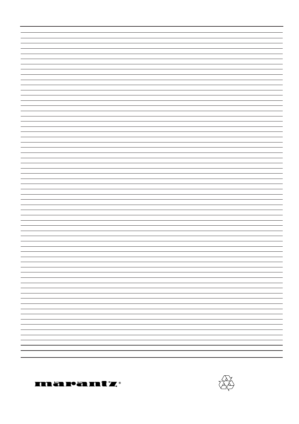 Is a registered trademark, En g li s h | Marantz SR5000 User Manual | Page 15 / 15