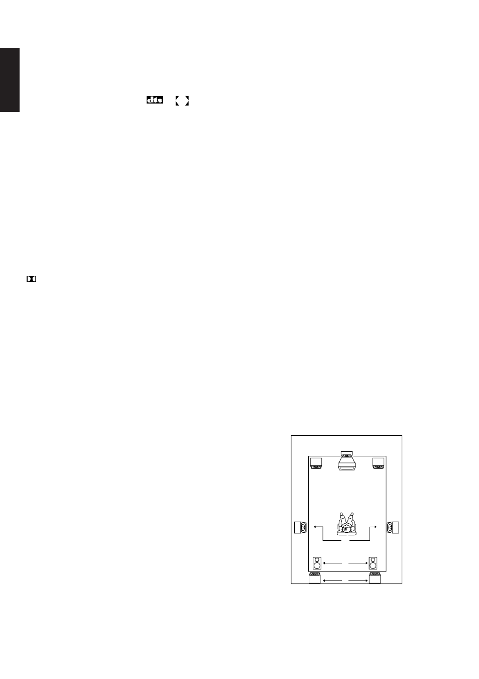 Using the surround modes, Dolby pro-logic surround, English | Marantz SR5000 User Manual | Page 5 / 15