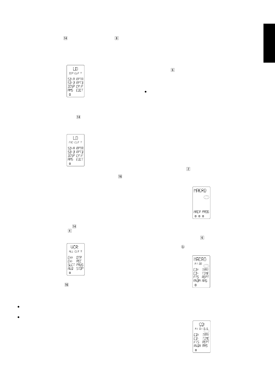 English, Advanced programming techniques | Marantz SR8000 User Manual | Page 27 / 41