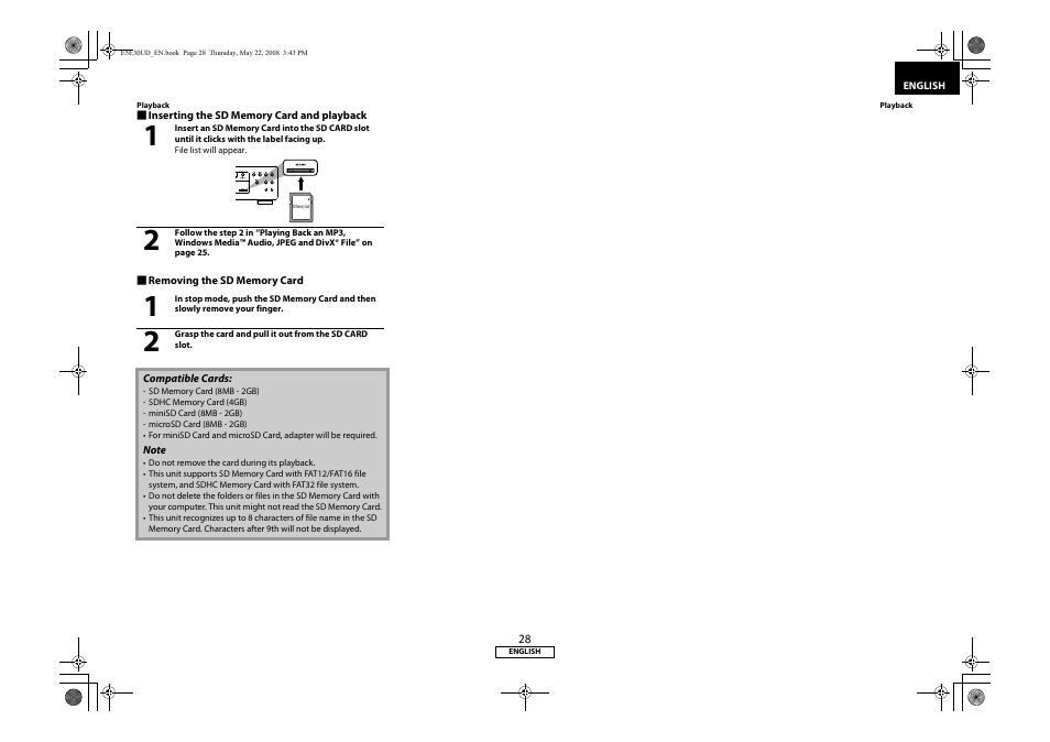 Marantz BD8002 User Manual | Page 31 / 44