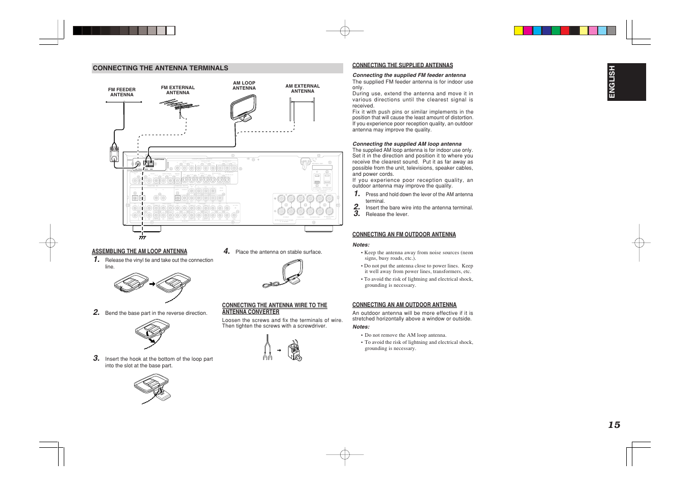 Marantz SR5400U User Manual | Page 18 / 36