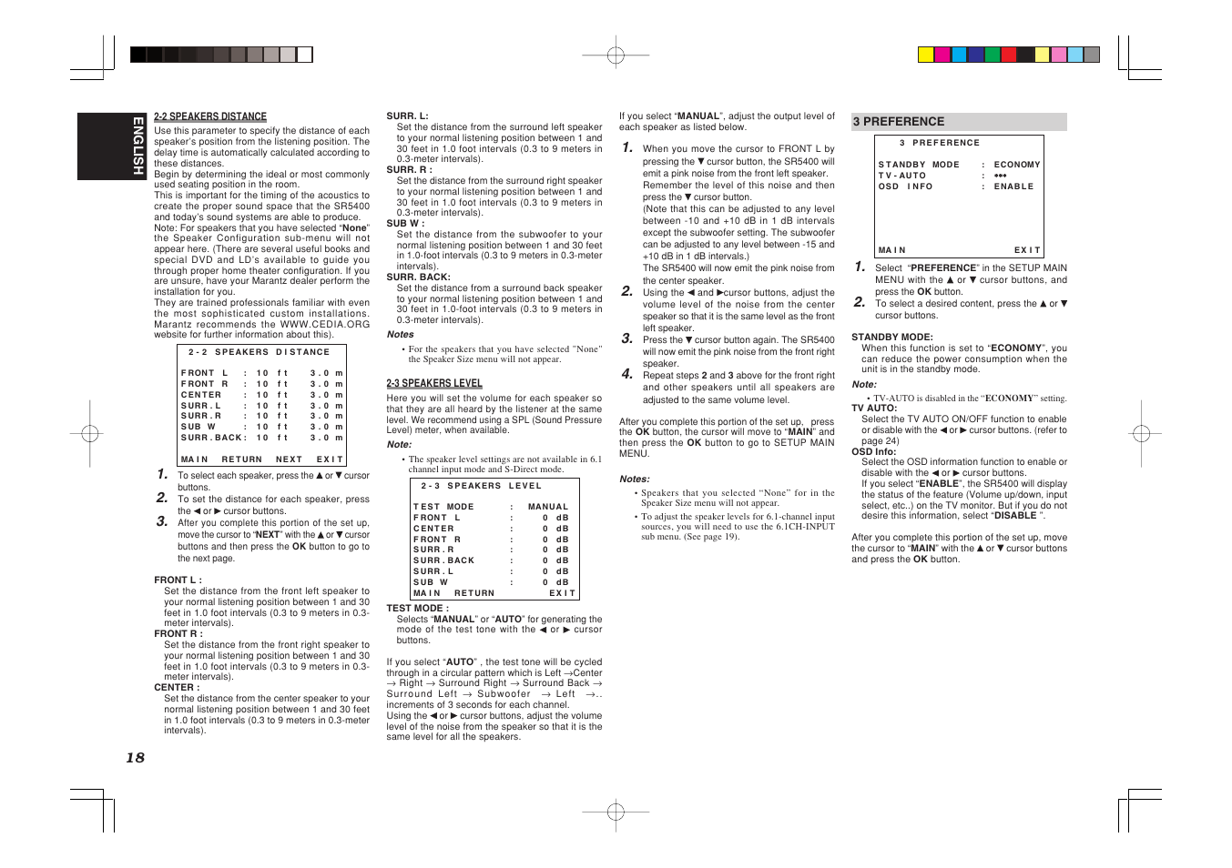 Marantz SR5400U User Manual | Page 21 / 36
