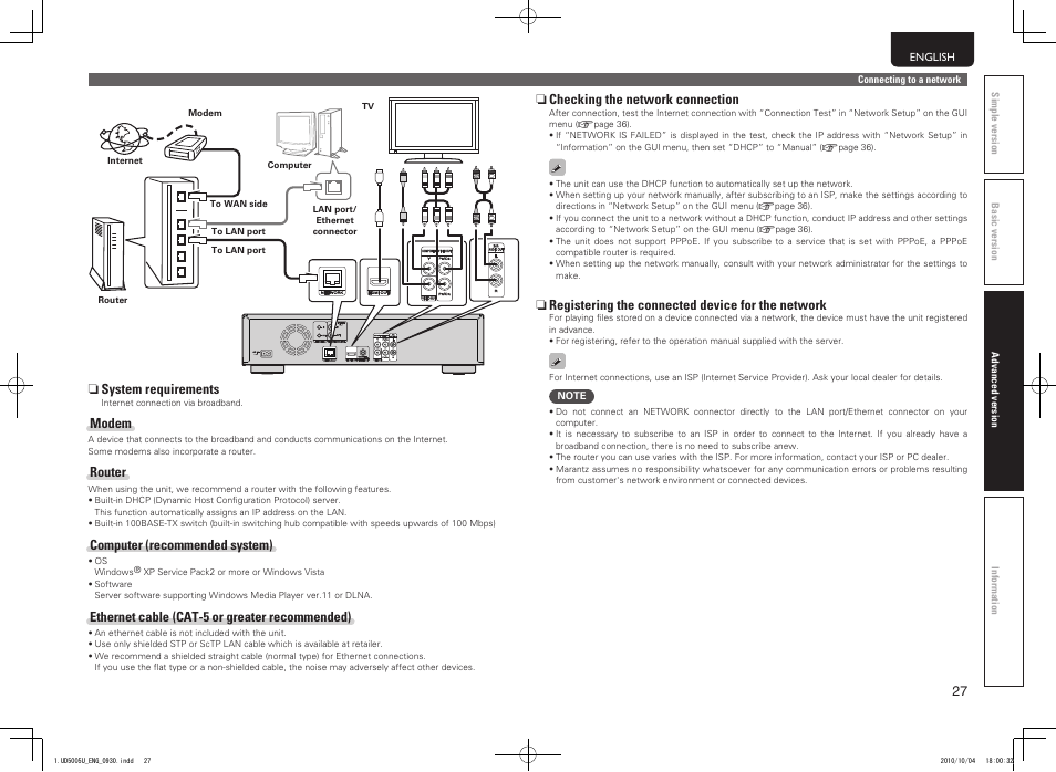 Marantz 5411 10470 007M User Manual | Page 31 / 72