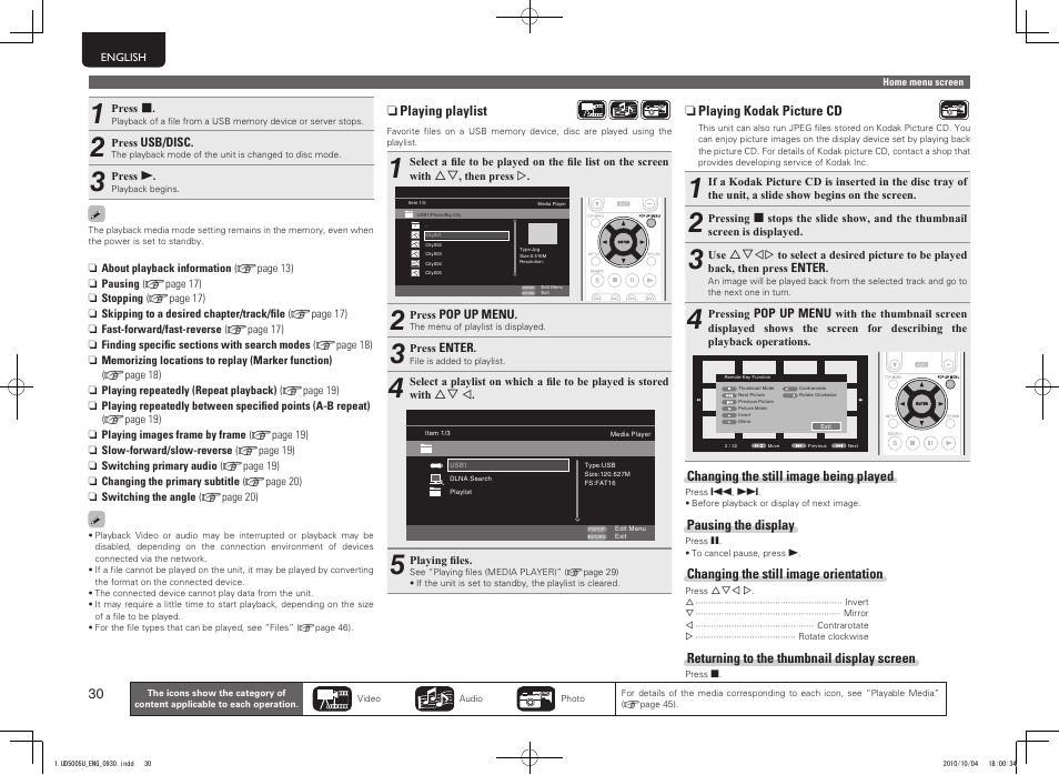 Marantz 5411 10470 007M User Manual | Page 34 / 72